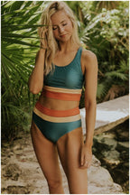 Barbara | Women’s Colorblock Bikini Set | Modern Style with a Flattering Fit