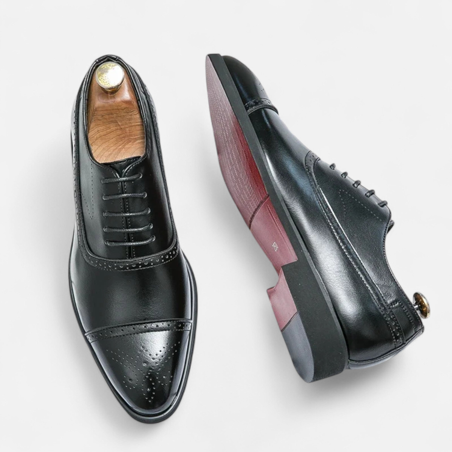 Gianni | Classic Carved Formal Shoes | Elegant and Refined
