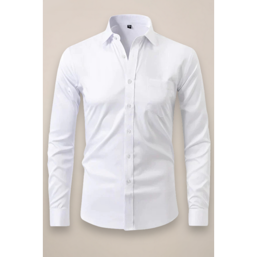 Pavel | Men’s Long-Sleeved Shirt | Structured and Effortless