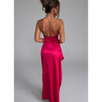 Lucy | One-Shoulder Maxi Dress | Elegant Flow with Modern Sophistication