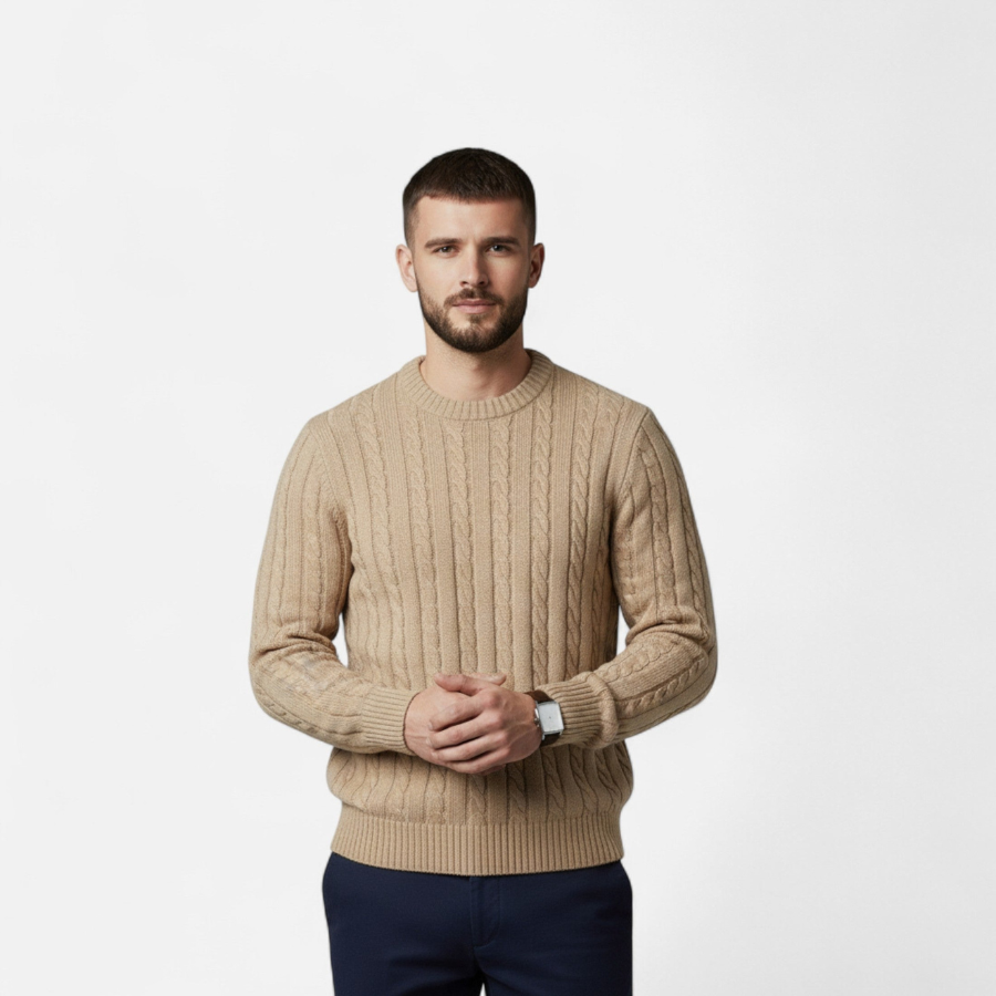 Timothy | Cotton Blend Sweater | Classic and Comfortable