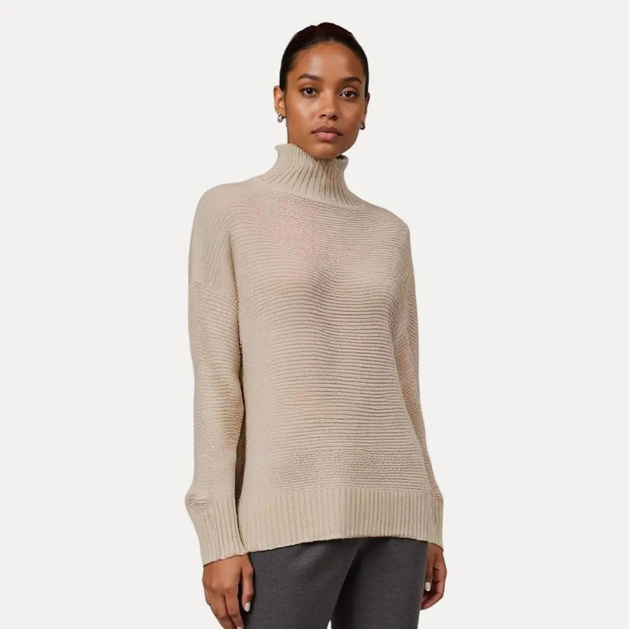 Isabella | Women's Turtleneck Wool Sweater | Cozy and Elegant