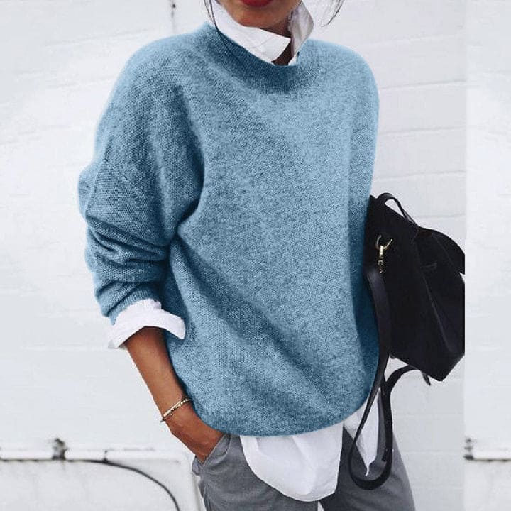 Camila | Women's Cashmere Sweater, Soft Luxury Winter Knit Pullover for Casual Wear