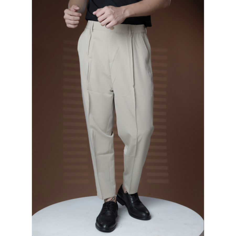 Liam | Straight Fit Pleated Trousers | Classic and Refined