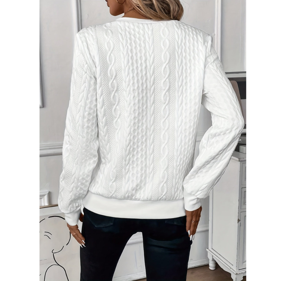 Prudence | Zipper Sweater | Cozy and Modern