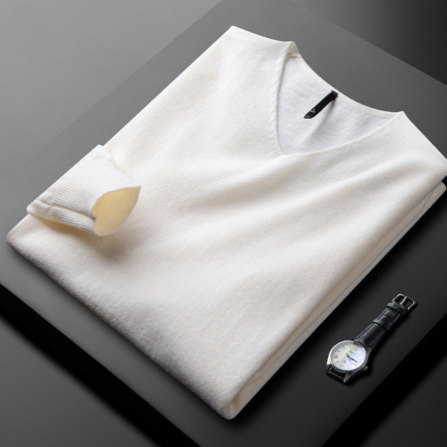 Wallace | Cashmere V-Neck Sweater | Soft and Refined