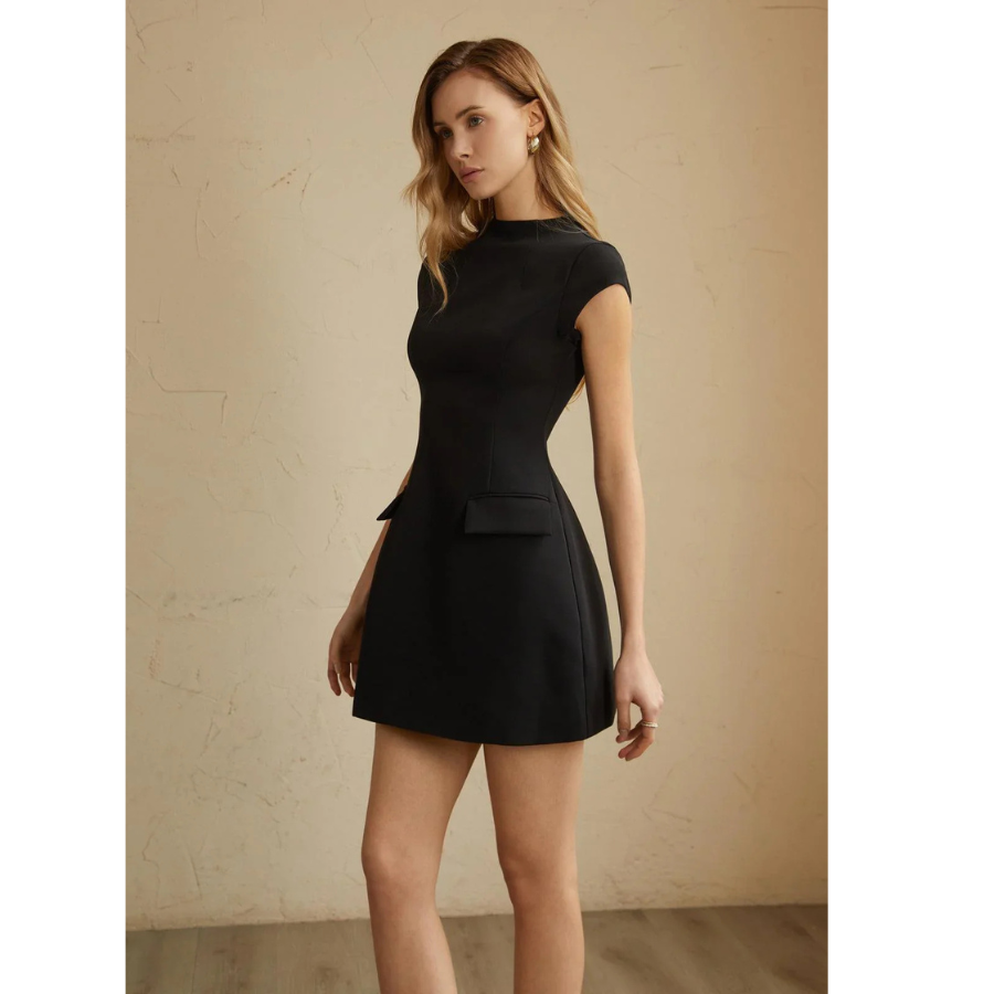 Teodora | Pocket Mini Dress | Casual and Effortless