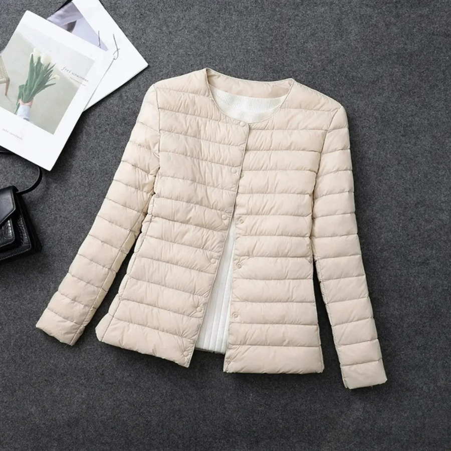 Marcella | Women’s Ultra-Light Quilted Down Jacket | Effortless Warmth with Everyday Ease