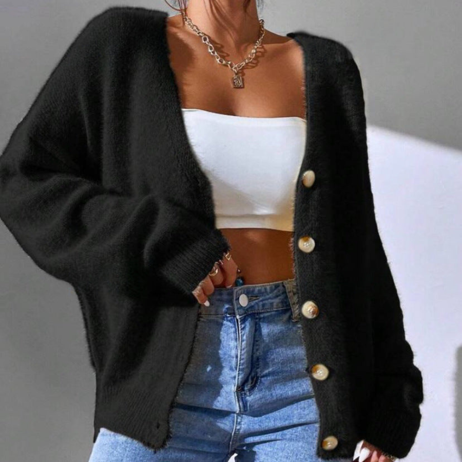 Alina | Luxe Mink Cardigan | Soft and Timeless