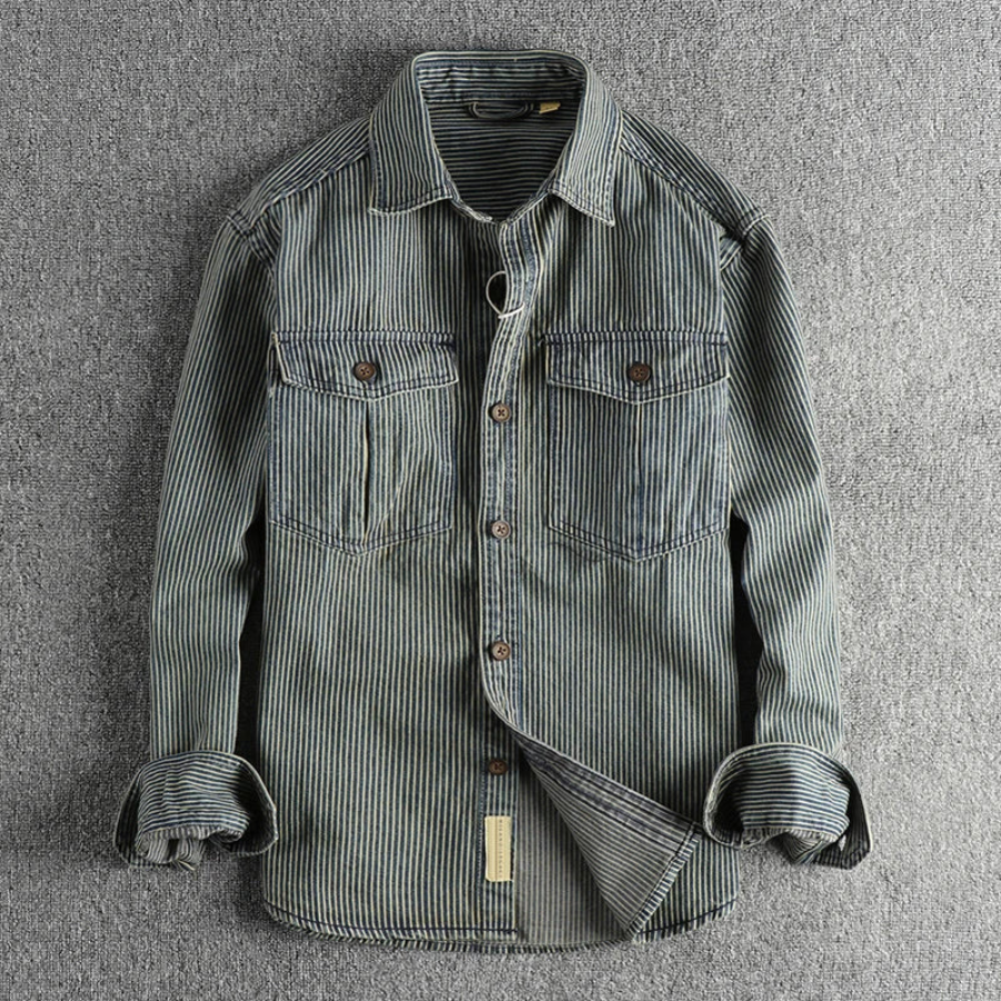 Andriy | Vintage Denim Shirt | Relaxed and Authentic