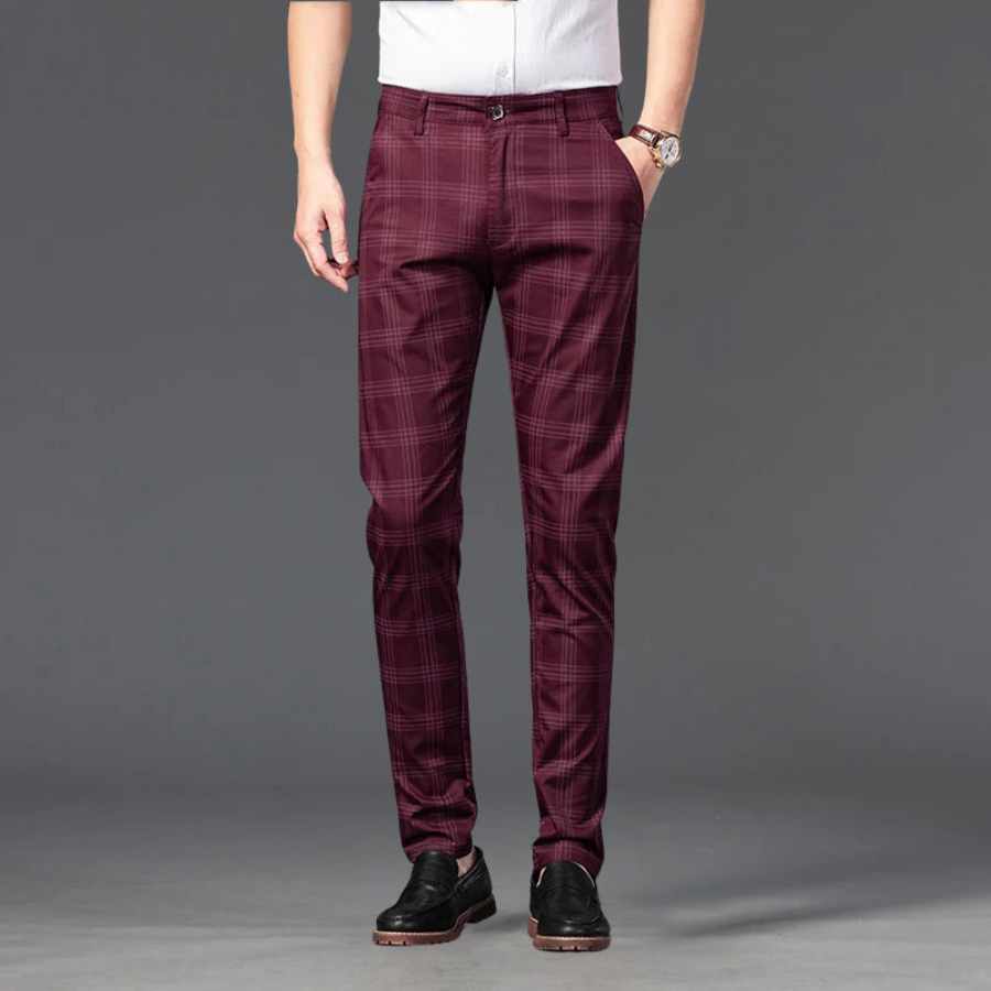 Flavio | Plaid Tailored Pants | Sharp and Comfortable