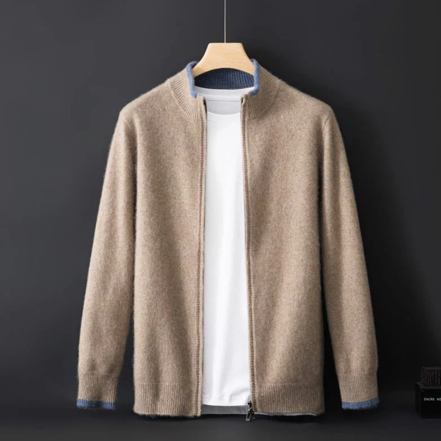 Franklin | Cashmere Zip Jacket | Refined and Comfortable