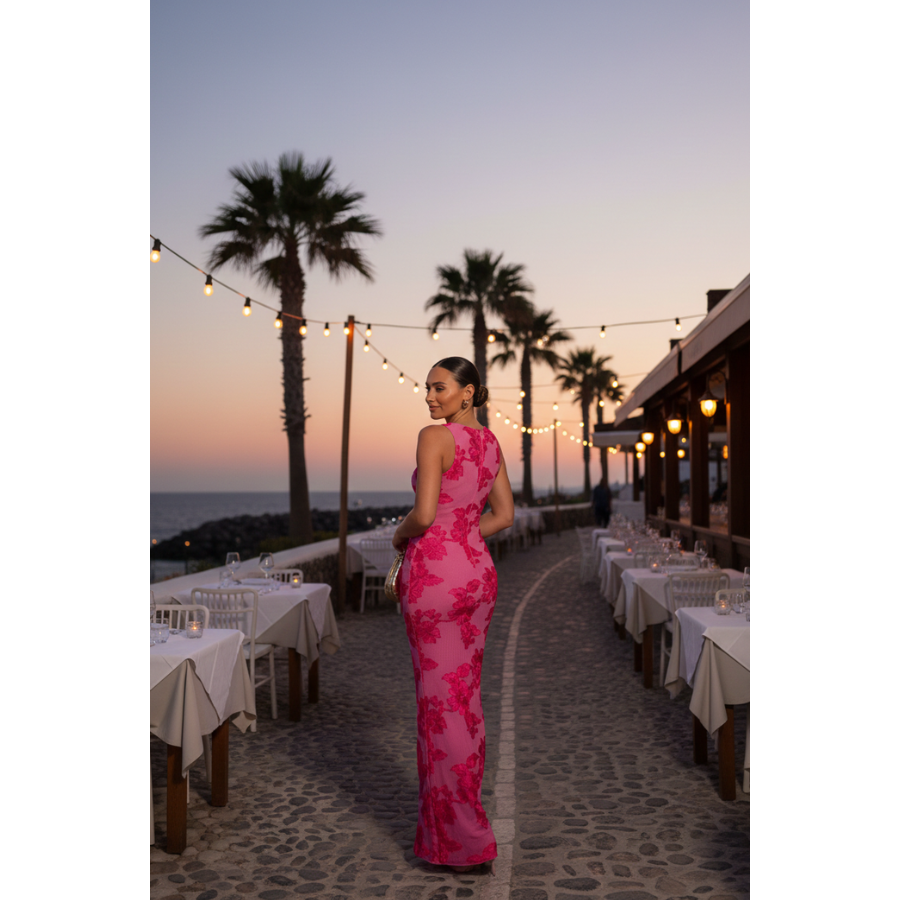 Vanessa | Embroidered Maxi Dress | Elegant and Flowing