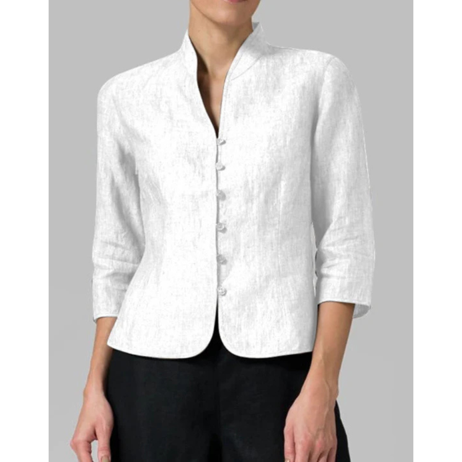 Madelyn | Vintage Long Sleeve Blouse | Casual and Timeless