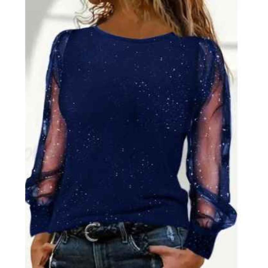 Stella | Elegant Edged Blouse | Refined and Feminine Style