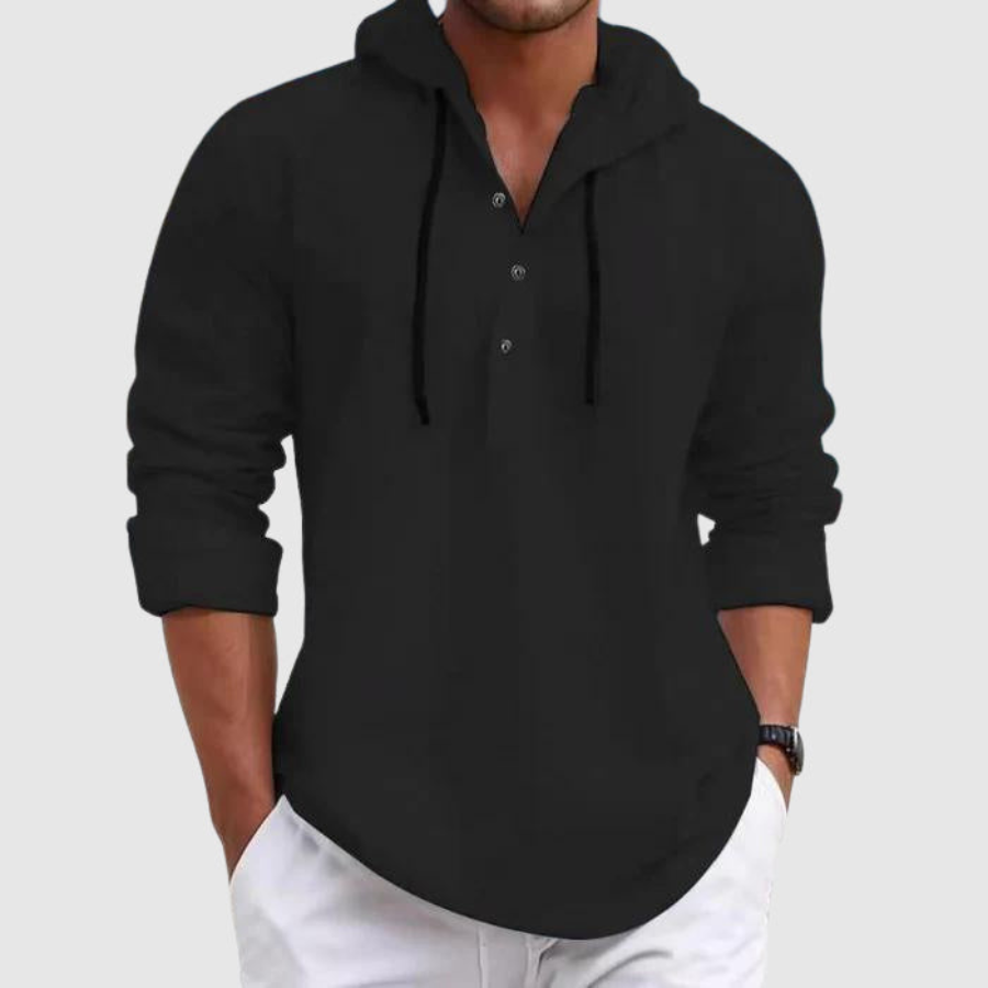 Elias | Weekend Hooded Shirt | Relaxed and Versatile