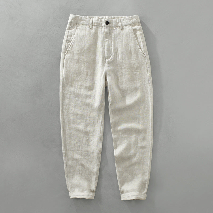Stefan | Linen Summer Pants | Lightweight and Refined