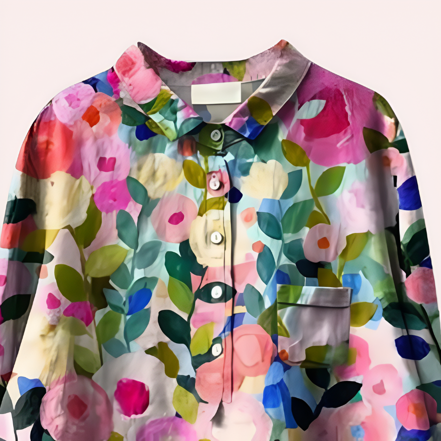 Melody | Floral Women’s Blouse | Soft and Elegant