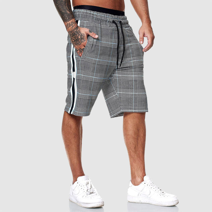 Patrick | Plaid Summer Shorts | Relaxed and Stylish