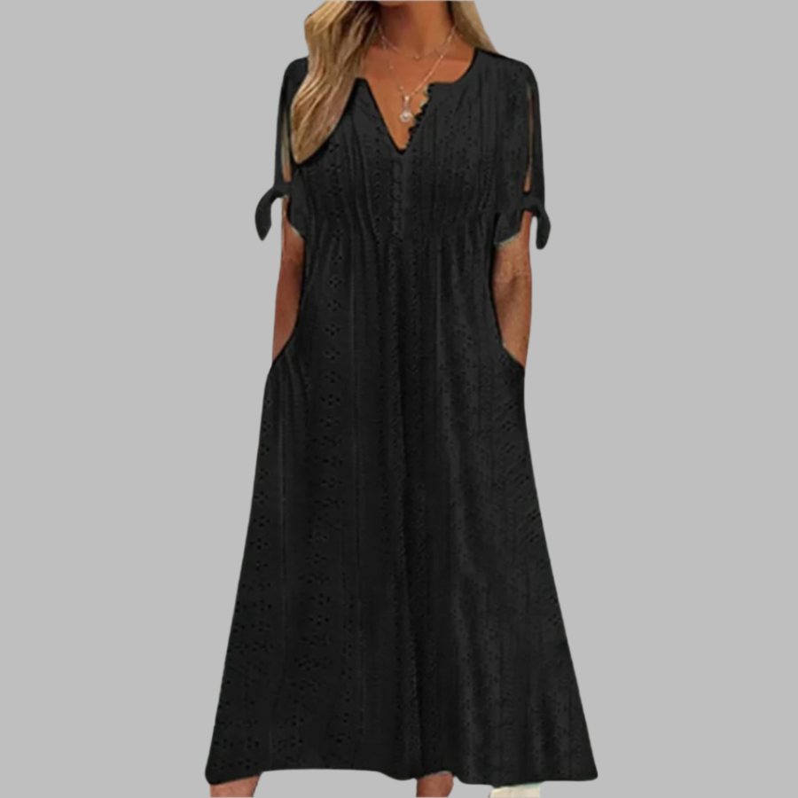 Lucia | Boho Summer Midi Dress | Elegant and Airy