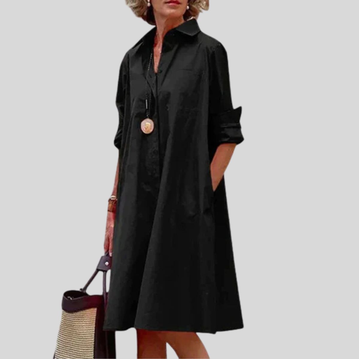 Daisy | Elegant Dress with Pockets | Stylish and Practical