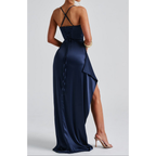 Camila | Navy Blue Evening Maxi Dress | Elegant and Flowy