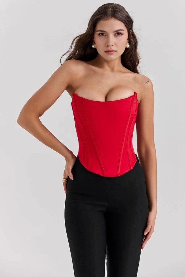 Alessia | Women's Corset Top | Refined Elegance with a Flattering Fit