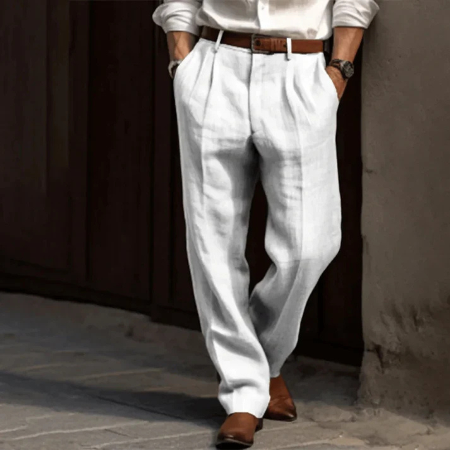 Samuel | Casual Suit Trousers | Baggy Relaxed Fit