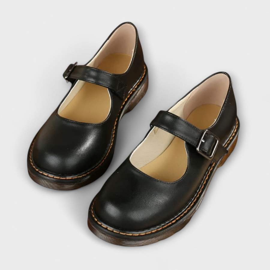Helmi | Classic Mary Jane Flats | Timeless and Comfortable