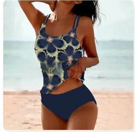 Karen | Women's Printed Tankini Swimsuit | Stylish Comfort for Every Beach Day