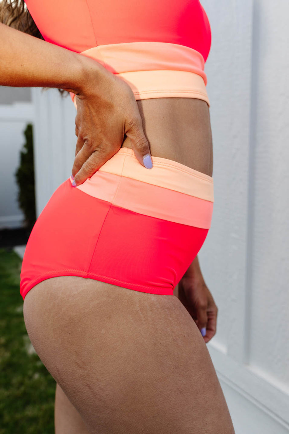 Barbara | Women’s Colorblock Bikini Set | Modern Style with a Flattering Fit