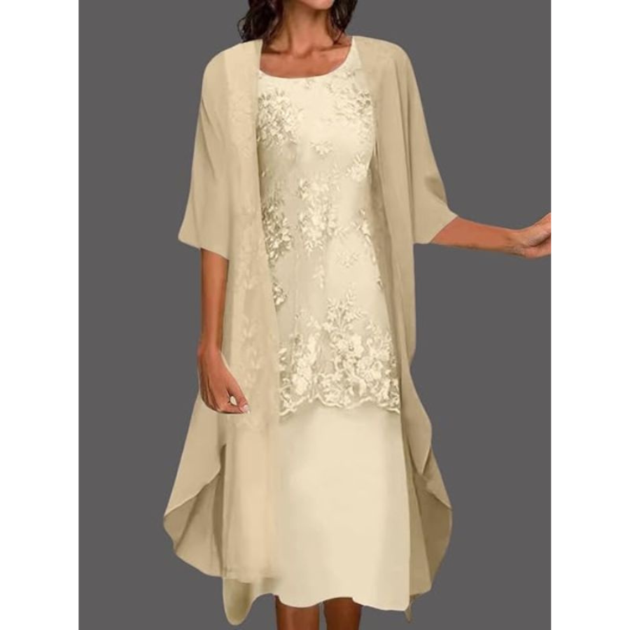 Zoe | Floral Midi Dress for Wedding Guests | Elegant and Refined