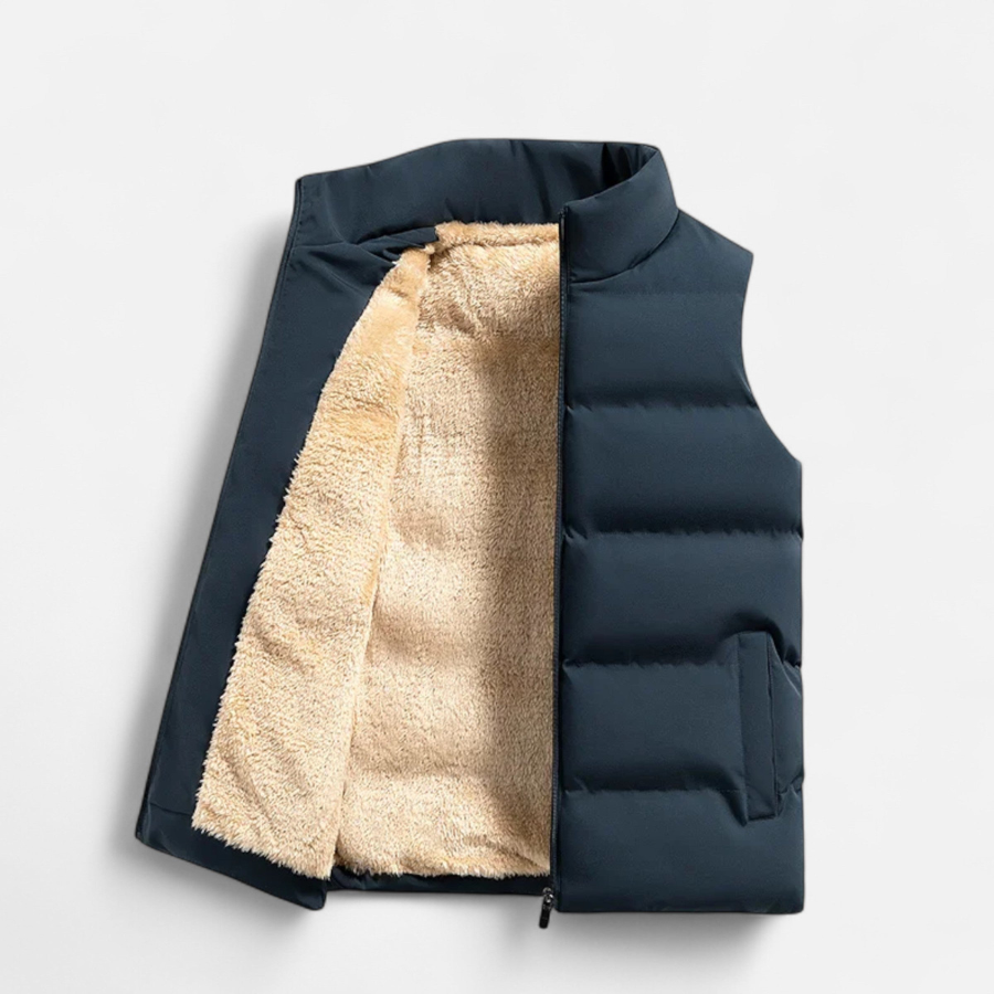 Michael | Lamb Wool Winter Vest | Warm and Versatile