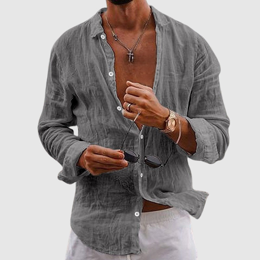 Pablo | Linen Summer Shirt | Light and Refined