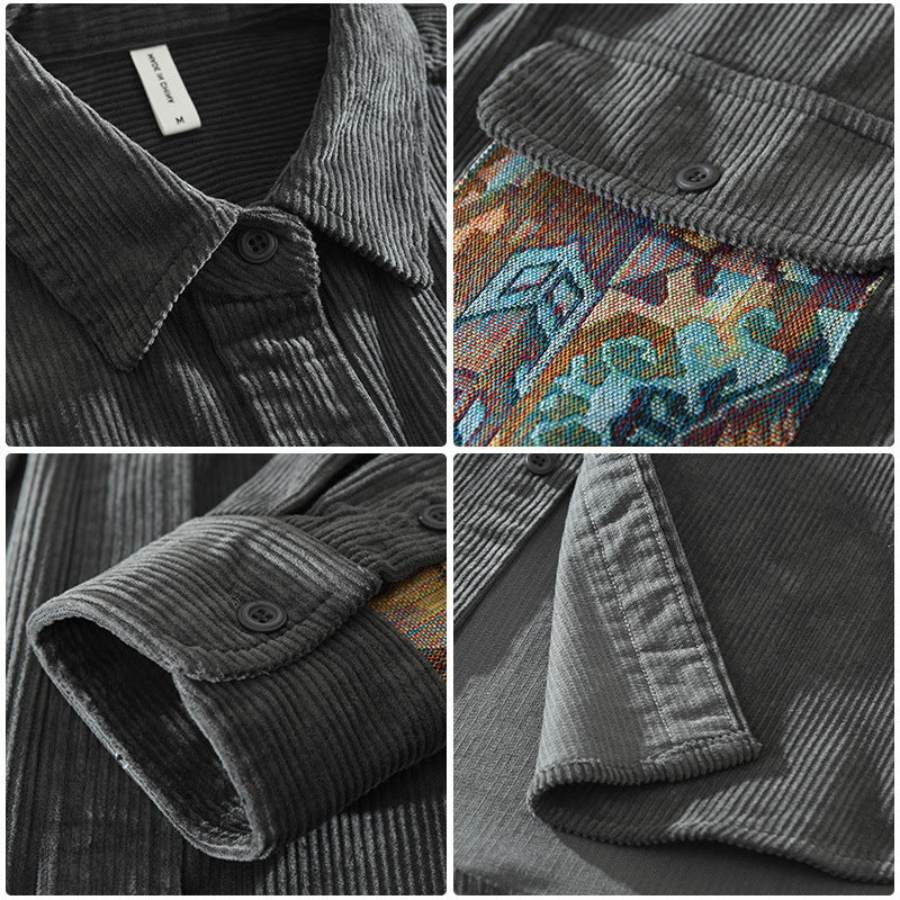 Einar | Vintage Cotton Shirt for Men | Timeless and Comfortable