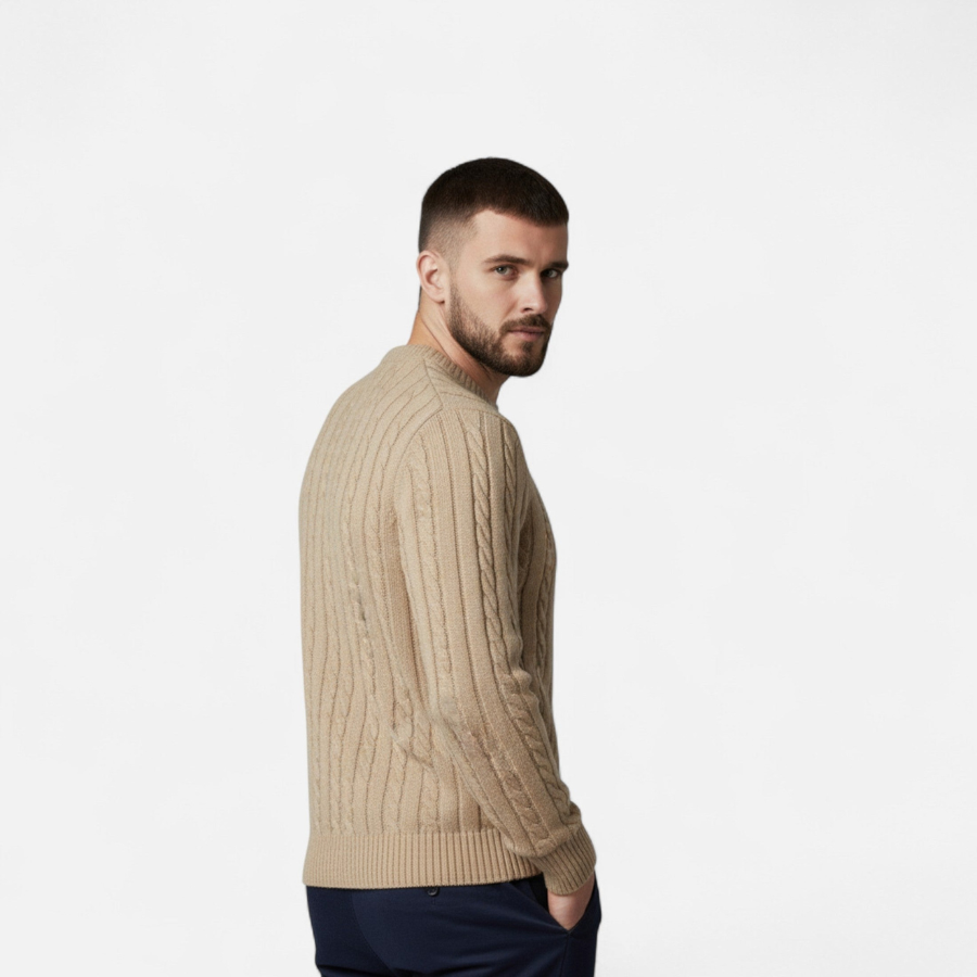 Timothy | Cotton Blend Sweater | Classic and Comfortable