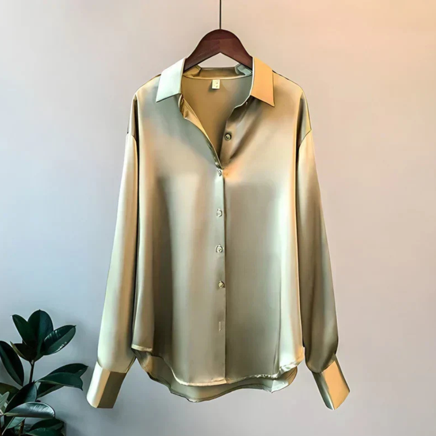 Evie | Elegant Silk Shirt | Smooth and Luxurious