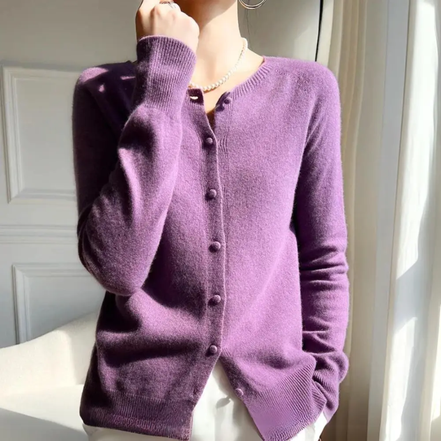 Anna | Women’s Soft Wool Cardigan | Cozy Elegance for Everyday Wear