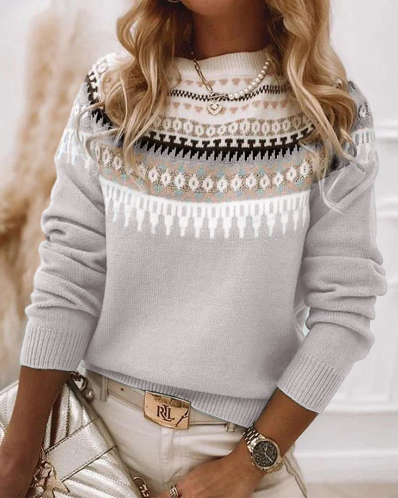 Olivia | Women's Knit Sweater, Soft Wool Blend Winter Pullover for Casual Wear