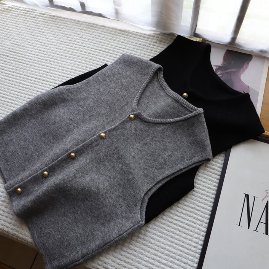 Alessia | Soft Knit Vest | Light and Versatile