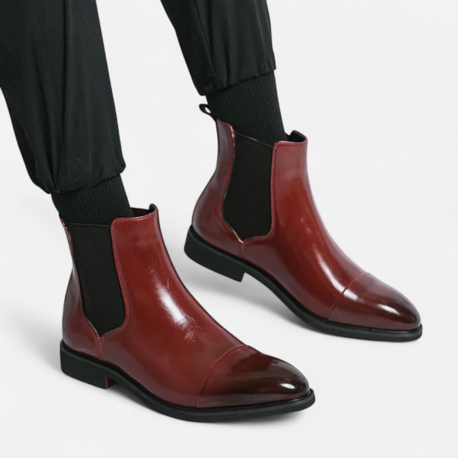Kenneth | Polished Chelsea Boots | Bold and Refined