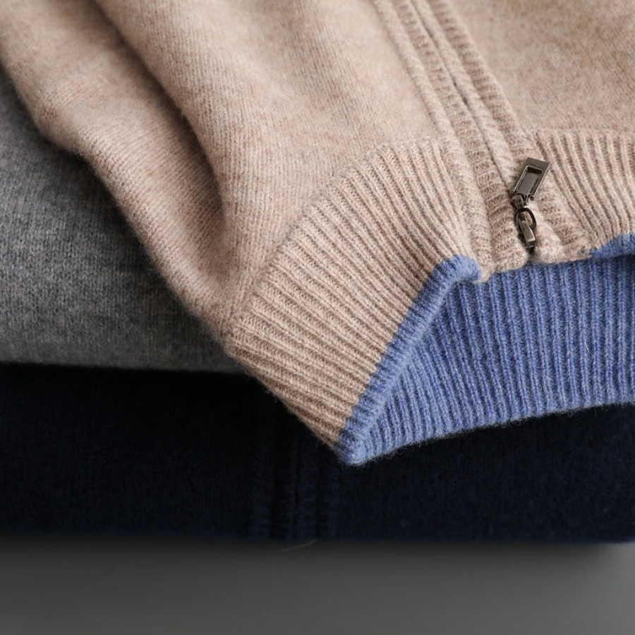 Franklin | Cashmere Zip Jacket | Refined and Comfortable