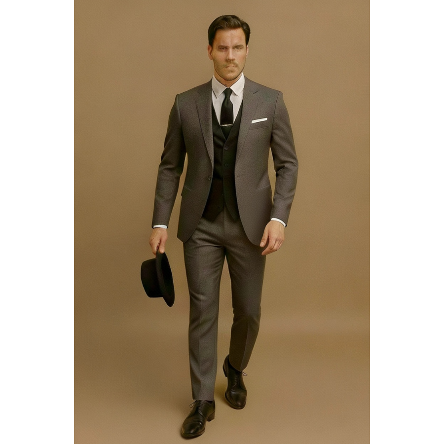 Juhani | Slim Fit Three-Piece Suit | Sharp and Refined