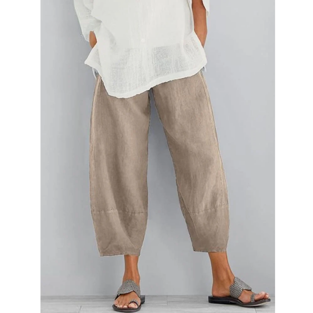 Elena | Linen Leisure Pants | Breathable Comfort & Relaxed Everyday Style