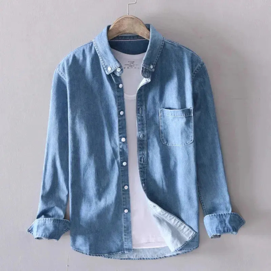 Benjamin | Cotton Denim Shirt | Casual and Timeless