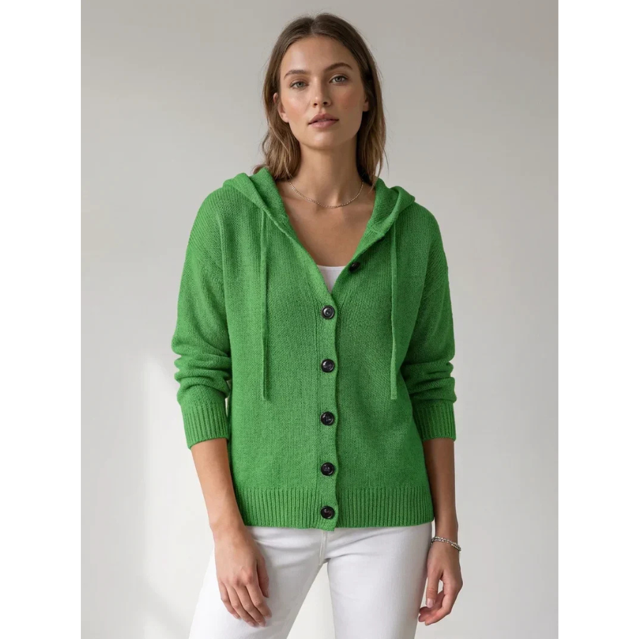 Hannah | Oversized Hooded Long Cardigan | Cozy and Relaxed