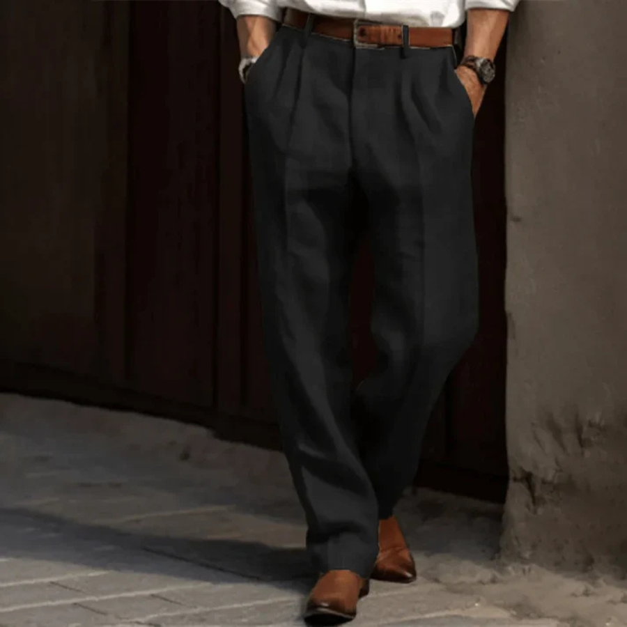 Samuel | Casual Suit Trousers | Baggy Relaxed Fit