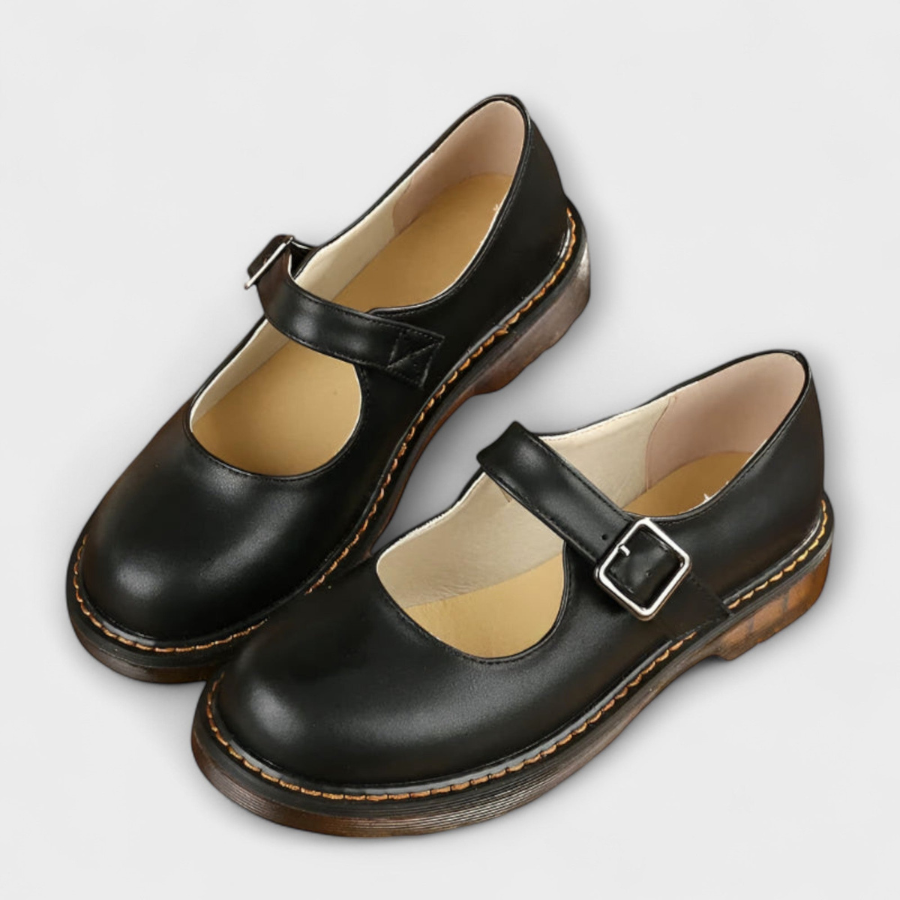 Helmi | Classic Mary Jane Flats | Timeless and Comfortable