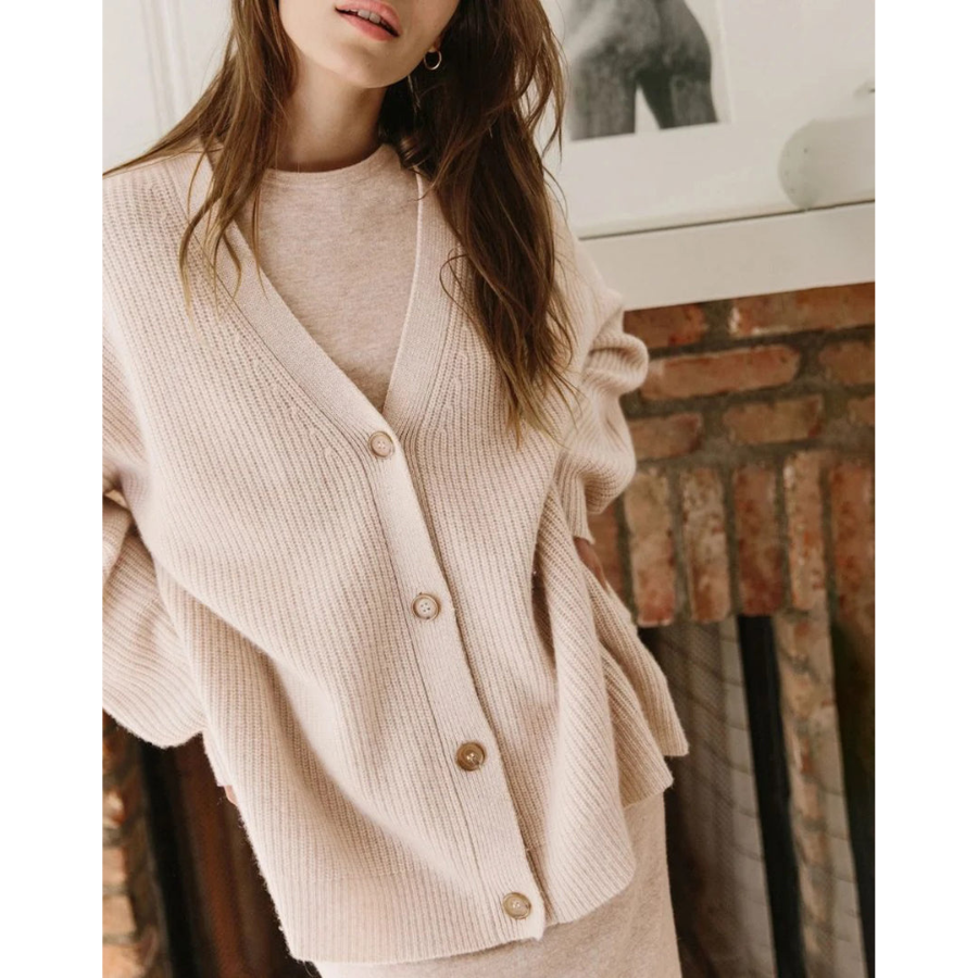 Agatha | Oversized Cashmere Cardigan | Soft and Luxurious