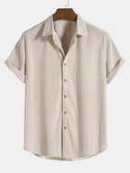 Cedric | Men's Short Sleeve Summer Set | Comfortable and Contemporary